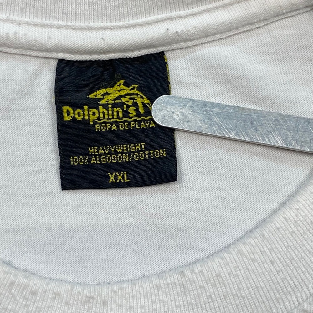 Dolphin Cozumel Scuba Diving T Shirt XXL Mens White Palancar Reef Graphic Cotton - Picture 6 of 12